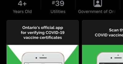 Ontario business groups expect strong uptake of QR code COVID-19 vaccine certificates - globalnews.ca