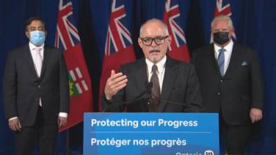 Matthew Bingley - Ontario lays out roadmap to ending COVID-19 public health restrictions - globalnews.ca