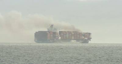 Cargo carrier on fire near Victoria, crew could be forced to abandon ship - globalnews.ca