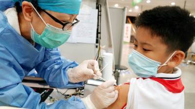 China starts COVID-19 vaccinations for children 3 and up - fox29.com - China - Taiwan - Cuba - city Taipei, Taiwan