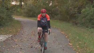 Radnor man bike rides hundreds of miles to raise money for pediatirc cancer - fox29.com - county Wayne