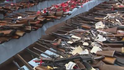 NJ gun buyback event nets nearly 3,000 weapons - fox29.com - state New Jersey - county Camden - county Andrew