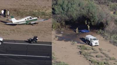 2 dead after helicopter crashes in Chandler following mid-air collision with plane - fox29.com