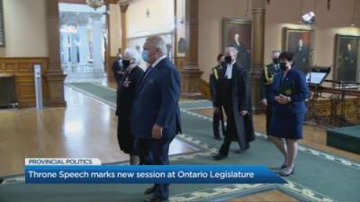 Marianne Dimain - Ontario throne speech outlines new agenda - globalnews.ca