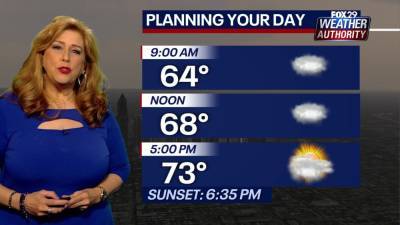 Weather Authority: Partly sunny Wednesday with mild temperatures slated for region - fox29.com - state Delaware