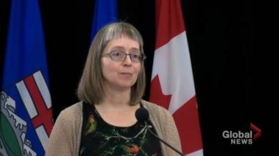 Deena Hinshaw - Enforcing COVID-19 restrictions in home settings ‘very difficult’: Hinshaw - globalnews.ca