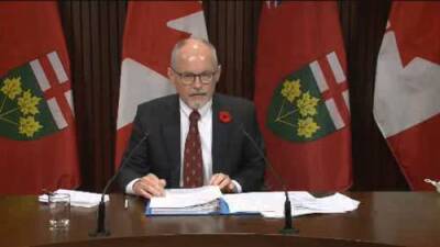 Kieran Moore - COVID-19: Ontario pausing next step of reopening, top doctor says - globalnews.ca