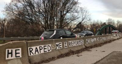 Message on bridge sparks anger about sexual assault policies at Bishop’s University - globalnews.ca