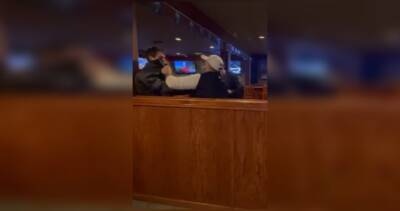 Video shows man with a service dog being forcibly removed from Kitchener, Ont. restaurant - globalnews.ca