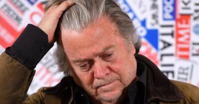 Steve Bannon - Justice Department - Former Trump aide Steve Bannon indicted for defying Jan. 6 subpoena - globalnews.ca