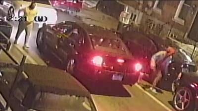 Video shows suspects wanted for shooting at Philadelphia officers, injuring 1 - fox29.com