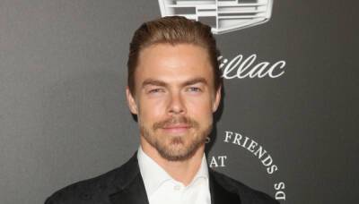 Derek Hough Contracts COVID-19, Status for Next Week's 'DWTS' Unclear - justjared.com