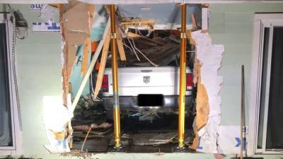 'Thank God I’m alive': Pickup truck crashes 'completely inside' Florida home - fox29.com - state Florida - county Palm Beach