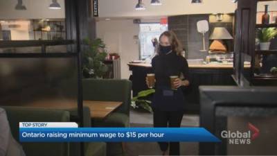 Marianne Dimain - Ontario to bump minimum wage from $14.35 to $15 an hour - globalnews.ca