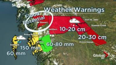 B.C. evening weather forecast: Nov. 20 - globalnews.ca - Britain - city Columbia, Britain - city Vancouver