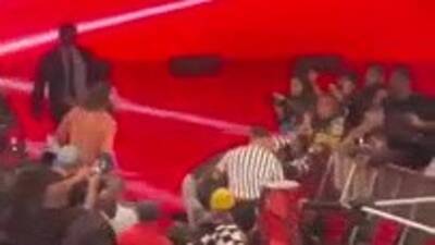 Seth Rollins - WWE wrestler Seth Rollins tackled by fan during 'Monday Night Raw' at Barclays Center - fox29.com - New York - city Brooklyn