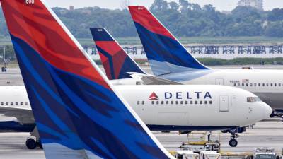 Delta Air Lines - Delta Air Lines says international flight bookings have surged 450% amid US reopening - fox29.com - New York - Usa - city Los Angeles - city Atlanta - city Boston