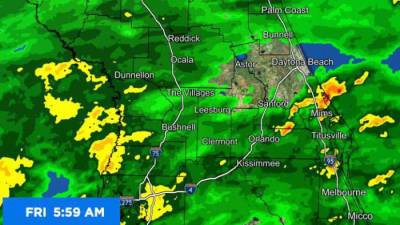 LIVE RADAR: Rainy, gloomy, cool weather hits Central Florida - clickorlando.com - state Florida - city Orlando