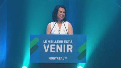Valérie Plante - ‘We will continue to be team of all Montrealers’: Valérie Plante speaks after re-election as mayor - globalnews.ca