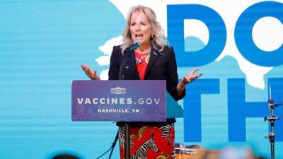 Jill Biden - Vivek Murthy - COVID-19 vaccine for kids: Jill Biden, surgeon general kick off US campaign - fox29.com - Usa - Washington - state Virginia - county Mclean