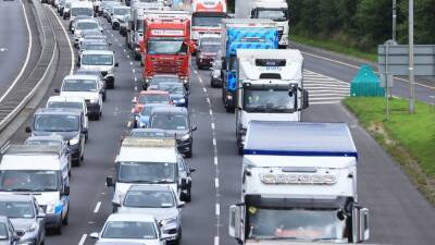 Traffic volumes within 1% of pre-pandemic levels despite remote work advice - rte.ie - Ireland