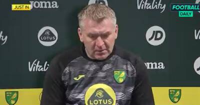 Ole Gunnar Solskjaer - Ralf Rangnick - Dean Smith confirms COVID problems in Norwich squad ahead of Manchester United fixture - manchestereveningnews.co.uk - city Manchester - city Norwich