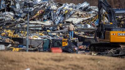 Rescue search continues after tornado outbreak rips through 5 states, killing at least 36 - fox29.com - state Kentucky - city Mayfield, state Kentucky