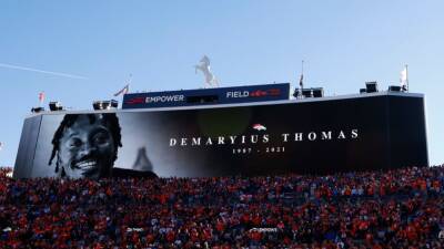 Williams - Jared Goff - Denver Broncos honor Demaryius Thomas with tributes, decals - fox29.com - city Detroit - state Colorado - Denver, state Colorado - city Lions