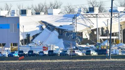 Amazon, OSHA promise review after tornado destroys warehouse, killing 6 - fox29.com - state Illinois