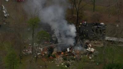 Firefighters on the scene of apparent house explosion in Vineland - fox29.com - state New Jersey - city Vineland, state New Jersey