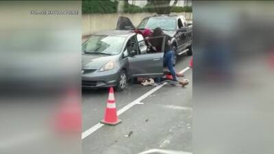 Police share video of alleged road rage beating in Jenkintown - fox29.com - state Pennsylvania - county Montgomery - city Jenkintown, state Pennsylvania