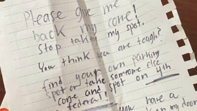 South Philadelphia - Notes left on cars in South Philly amid 'savesies' parking dispute - fox29.com - city Philadelphia