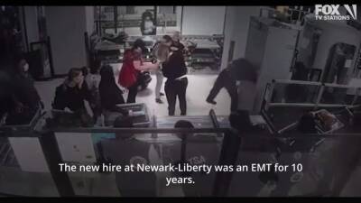 TSA agent saves choking baby at Newark-Liberty Airport - fox29.com - state New Jersey - city Newark