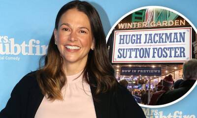 Sutton Foster tests positive for COVID-19 and misses Music Man preview show on Broadway - dailymail.co.uk