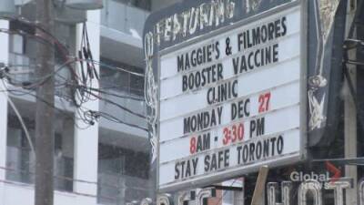 Kayla Maclean - Pop-up clinic at Toronto strip club offers COVID-19 booster shots - globalnews.ca