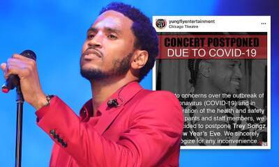 Trey Songz - Trey Songz's NYE concert at the Chicago Theatre has been postponed due to concerns about COVID-19 - dailymail.co.uk - city Chicago