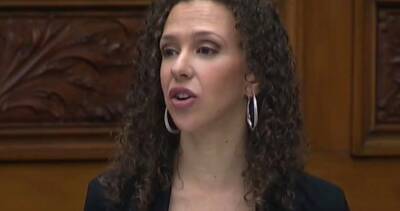 Cambridge MPP Belinda Karahalios ejected from Ontario legislature - globalnews.ca - city Ontario
