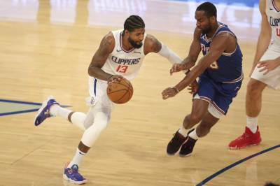 Paul George - Leonard, Clippers pull away from Knicks for 129-115 win - clickorlando.com - New York - city New York - Los Angeles