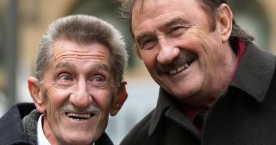 Chuckle Brothers' Paul flogs '2 metre you' Covid masks as he cashes in on iconic phrase - dailystar.co.uk