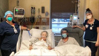 Illinois couple fighting coronavirus treated to 'dinner date' by hospital staff: 'Always inseparable' - fox29.com - state Illinois - county Terry
