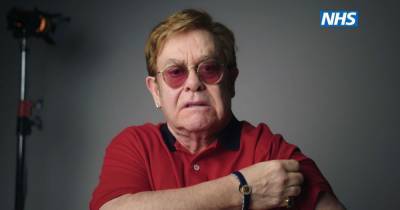 Elton John - Michael Caine - Sir Elton John and Sir Michael Caine encourage people to get Covid-19 vaccine - mirror.co.uk