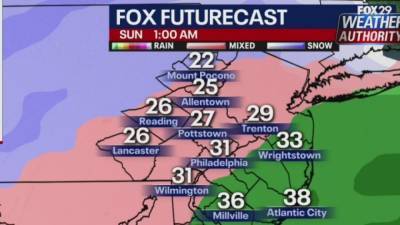 Weather Authority: Wintry mix expected to impact Valentine's Day weekend - fox29.com - region Saturday