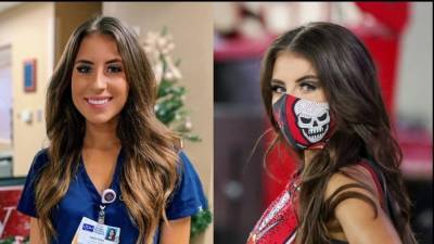 Buccaneers cheerleader trades poms for scrubs as nurse at Tampa General Hospital - fox29.com