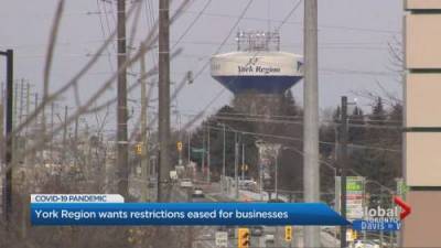 York Region pushes to bypass grey zone, move into red - globalnews.ca - county York - province Covid