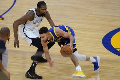 Kevin Durant - Durant leads Brooklyn past Warriors in Golden State reunion - clickorlando.com - San Francisco - state Golden