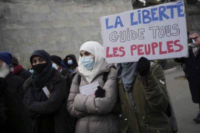 Protesters say French anti-radicalism law is anti-Muslim - clickorlando.com - France - city Paris