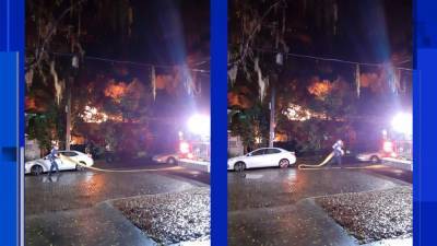 Orlando firefighters investigating house fire near downtown - clickorlando.com