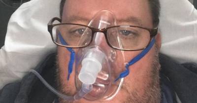 Incredible transformation of 'obese' dad who almost died after nine-week Covid fight - mirror.co.uk