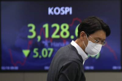 Asian shares mostly lower after mixed day on Wall Street - clickorlando.com - city Bangkok - city Tokyo - city Seoul - city Shanghai - city Hong Kong