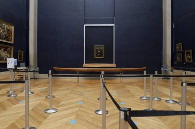 Mona Lisa - Powdering sleeping beauty's nose: Virus eases Louvre works - clickorlando.com - France